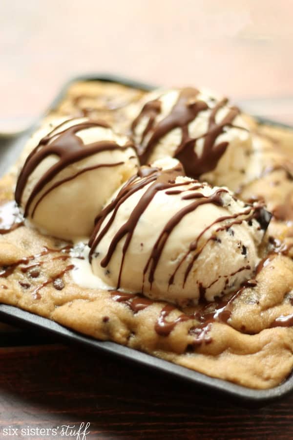 Chocolate Pizookie, Skillet cookie recipes