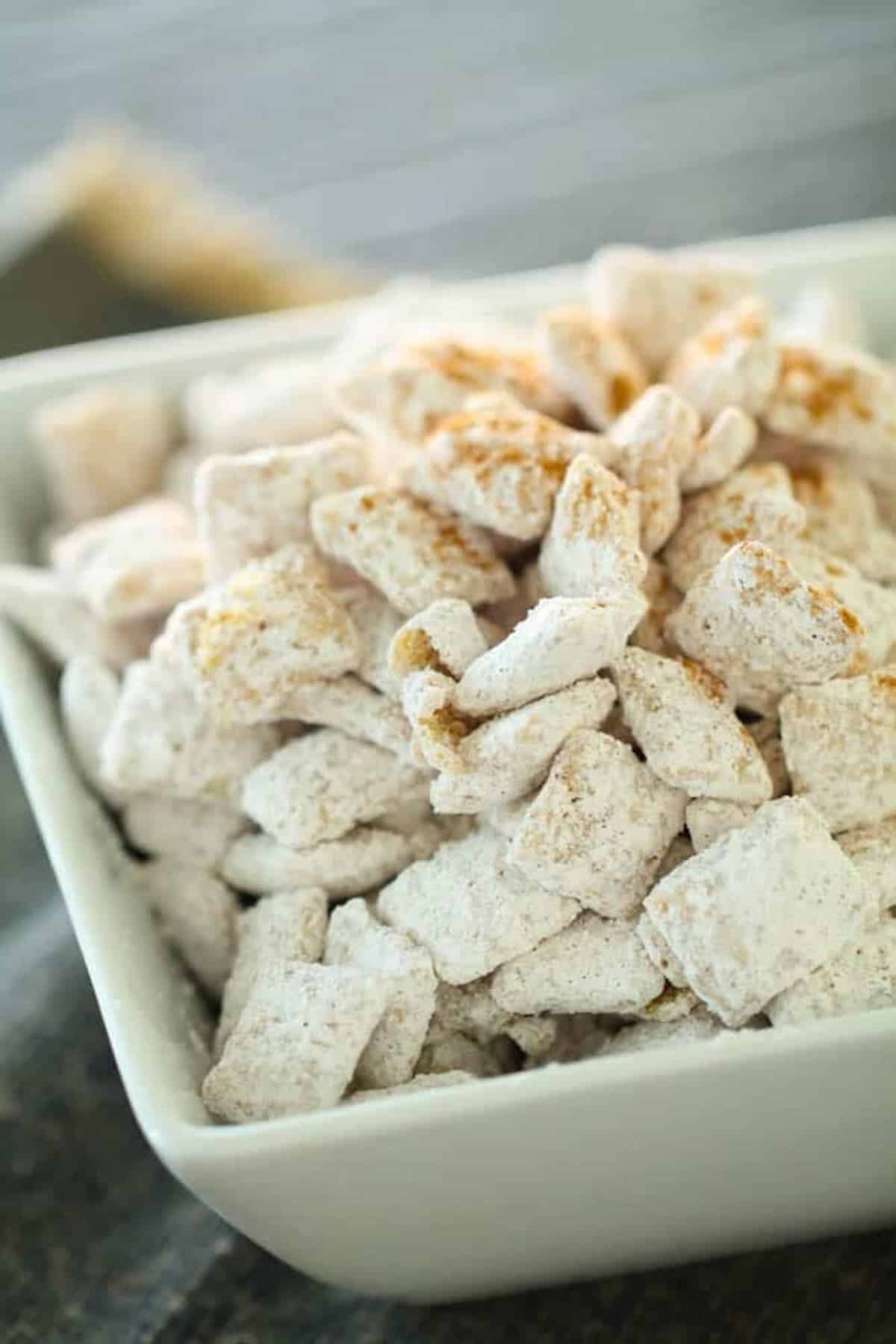 Pumpkin Spice Muddy Buddies