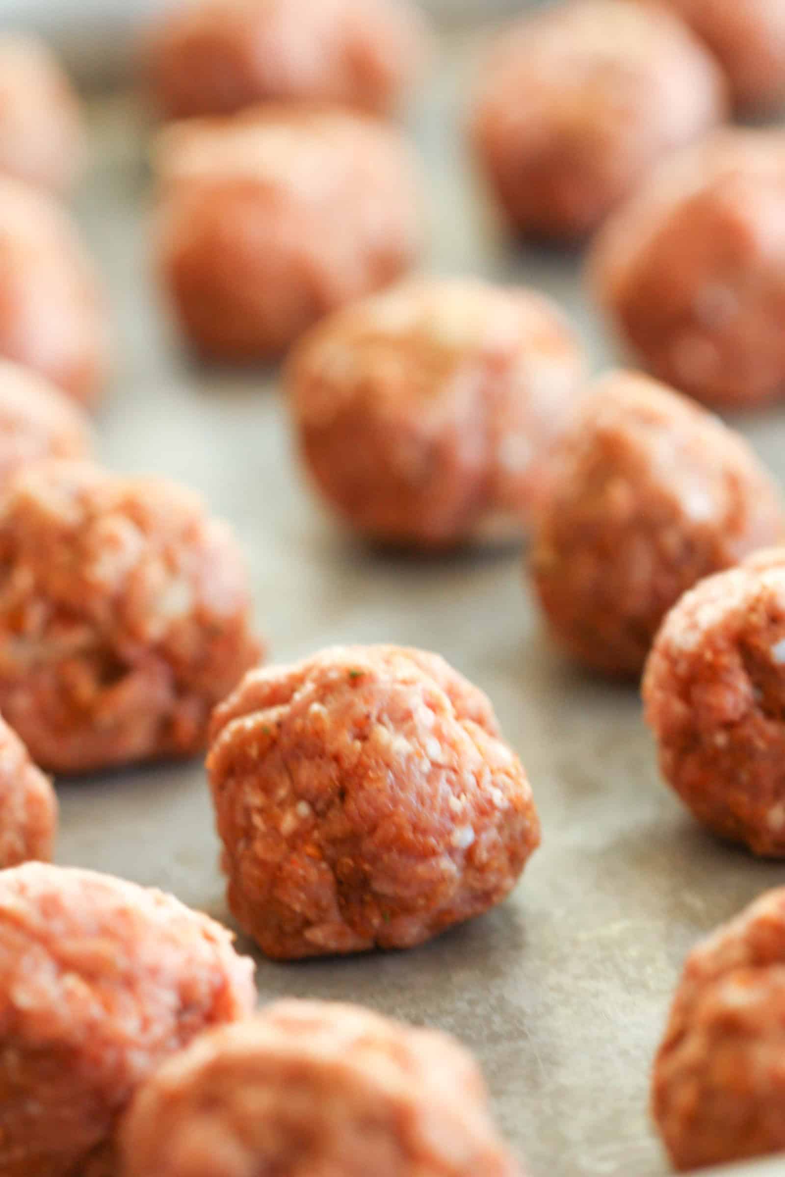 Turkey Taco Meatballs with Chipotle-Lime Aioli - The Defined Dish