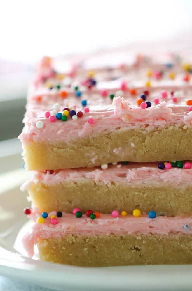 Sugar Cookie Bars (sheet pan) - Together as Family