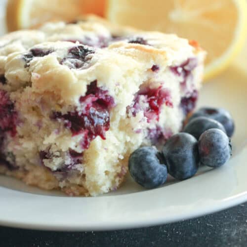 Lemon Blueberry Breakfast Cake Recipe