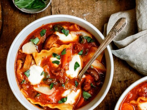 Instant Pot Lasagna Soup Recipe