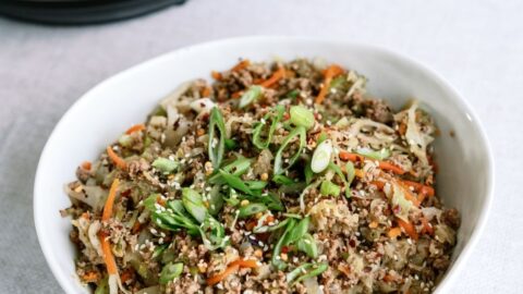 Instant Pot Egg Roll Bowls Recipe