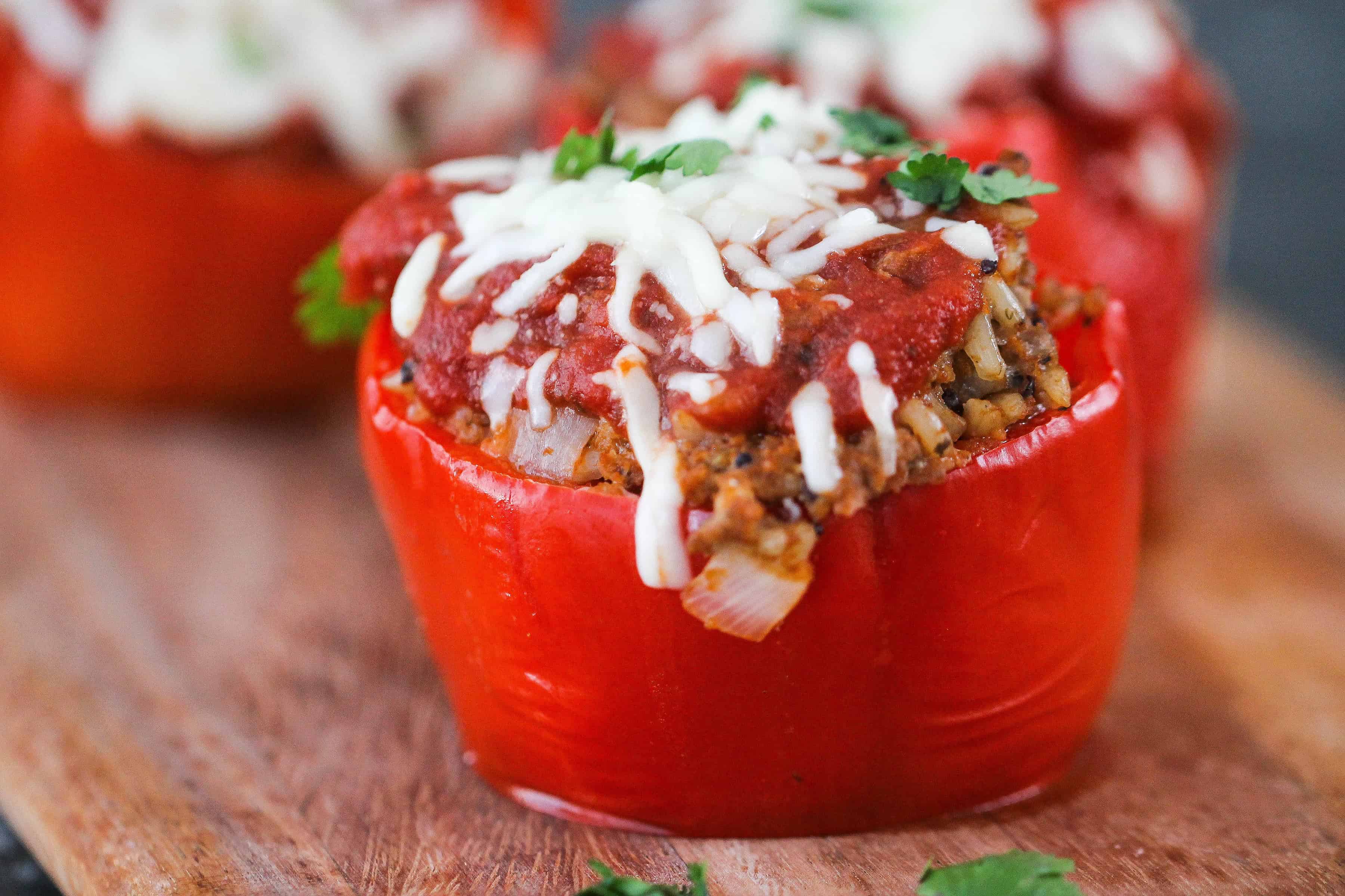 Easy Instant Pot Stuffed Peppers Healthy Recipe