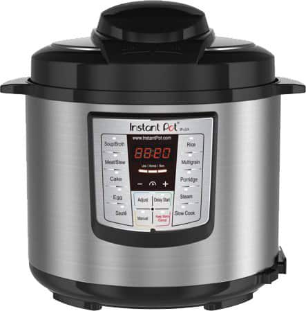 Instant Pot device on a plain white background (not turned on)