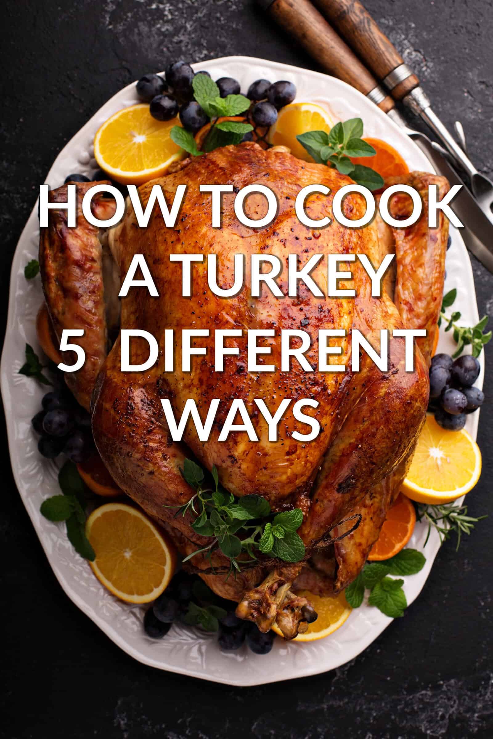 how to draw a cooked turkey step by step