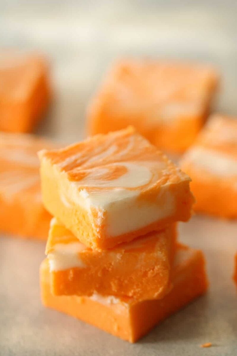 Orange Creamsicle Fudge