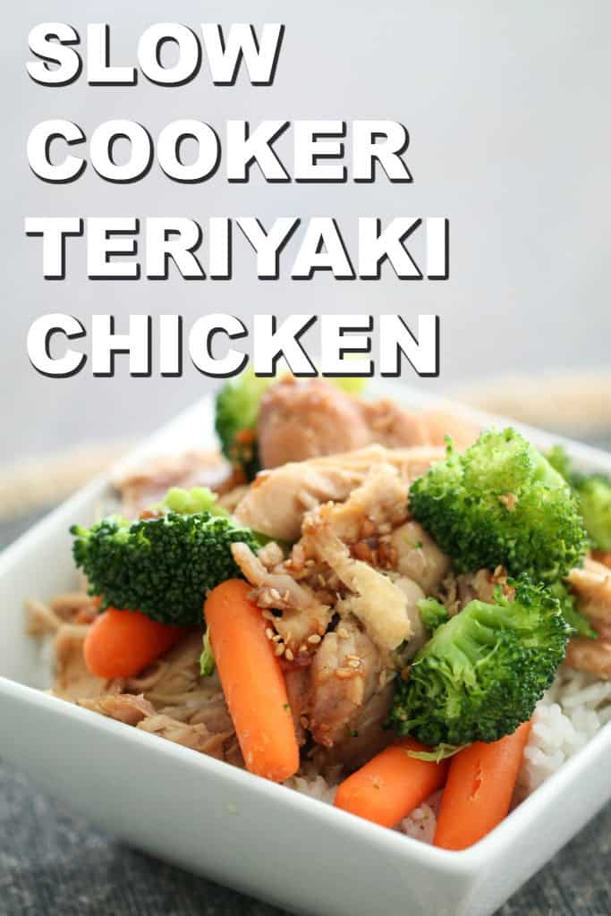 Slow Cooker Teriyaki Chicken Bowls