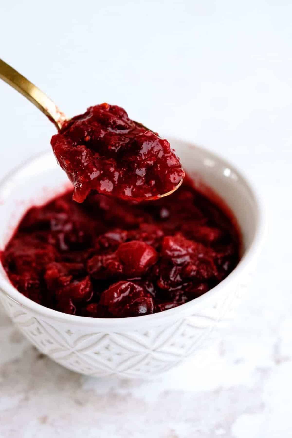 Homemade Cranberry Sauce