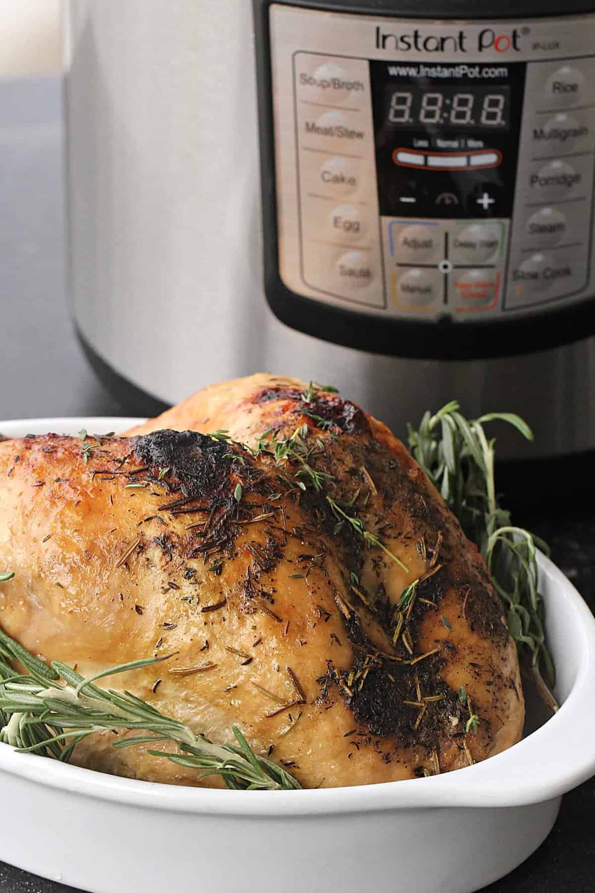 Frozen turkey breast instant pot recipe sale