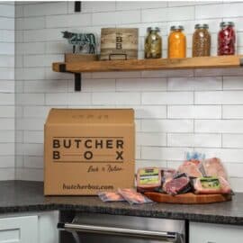 Butcher Box on the Counter