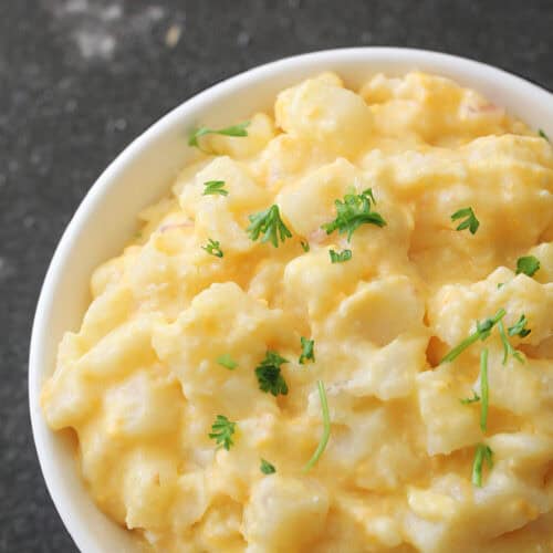 Crock Pot Cheesy Potatoes Will Be Your Go-To Make-Ahead Side Dish