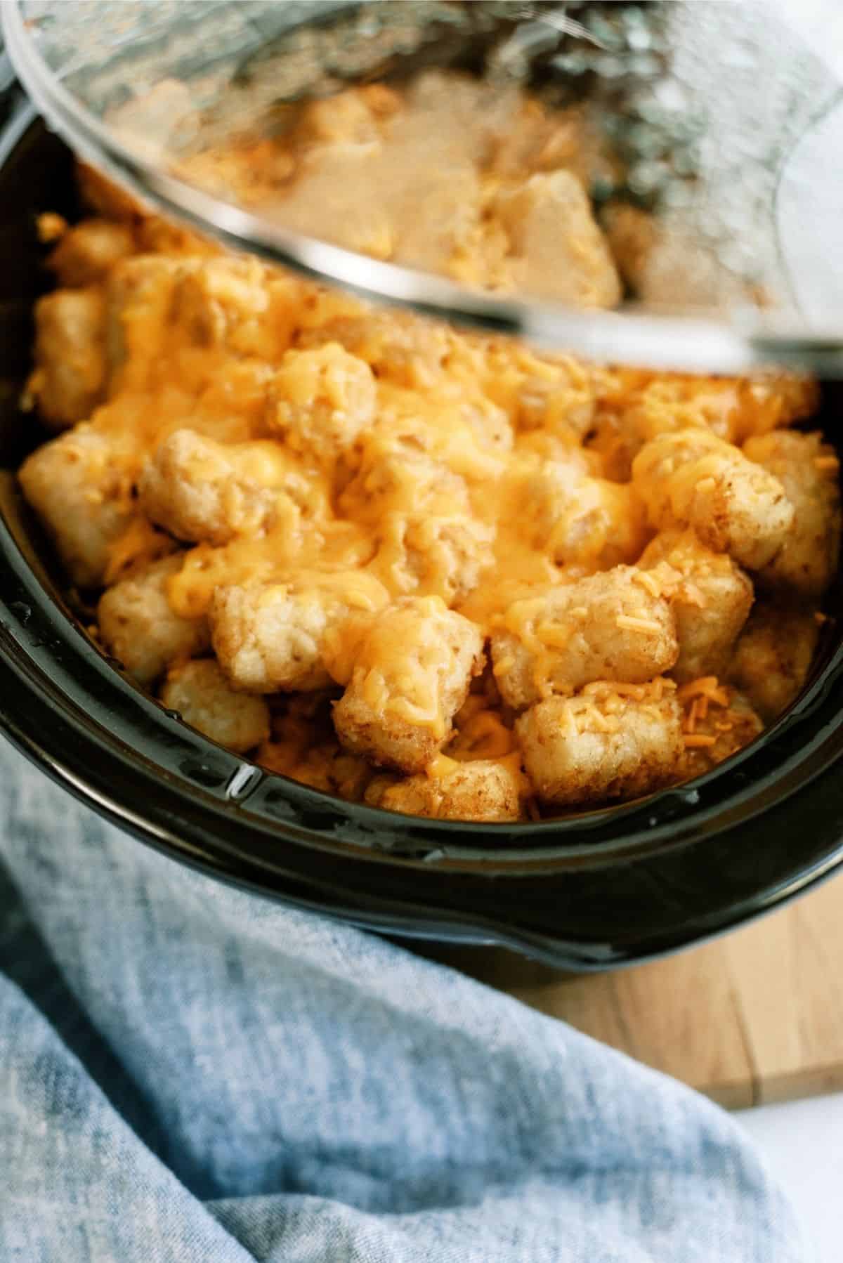 Slow Cooker Tater Tot Casserole - Damn Delicious