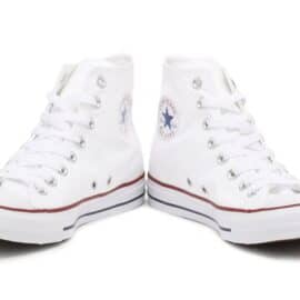 WHite Converse High Top Sneakers