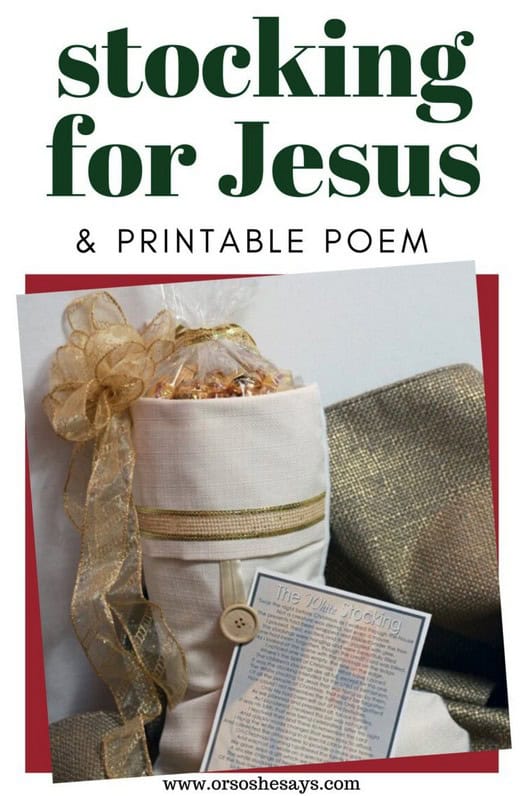 For Jesus and printable poem