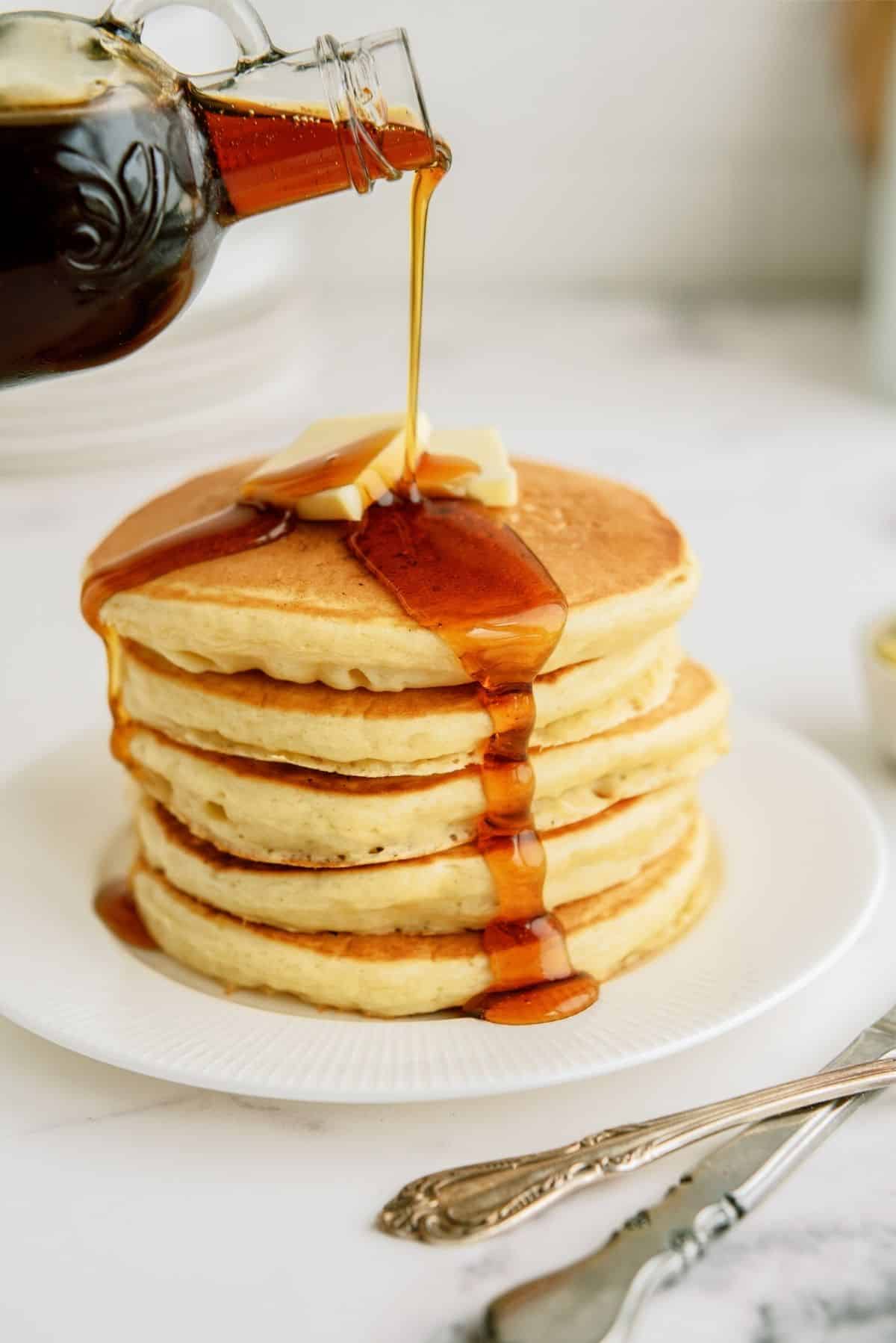 Cracker Barrel Buttermilk Pancakes Copycat Recipe – Tasty Eats Recipes