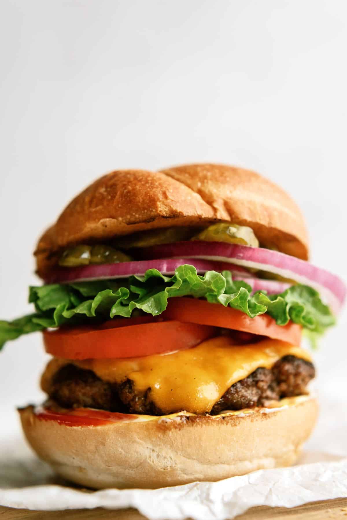 Stovetop Double-Stack Cheeseburgers Recipe