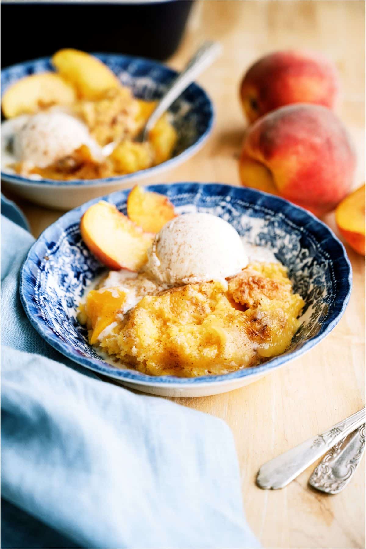 Peach Cobbler Dump Cake