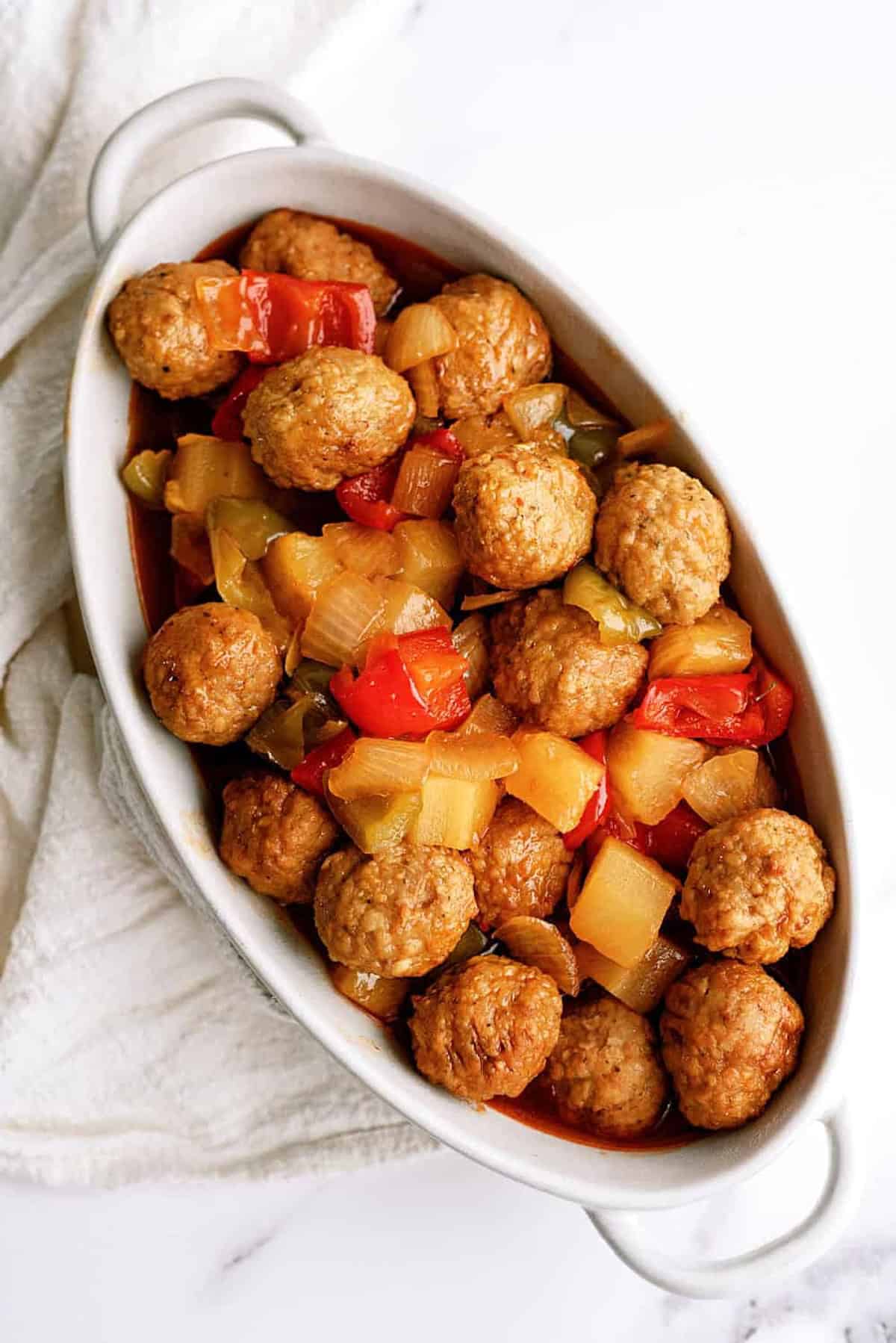 Sweet and Sour Meatballs