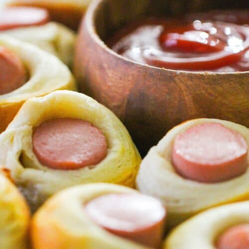 classic pigs in a blanket recipe with ketchup