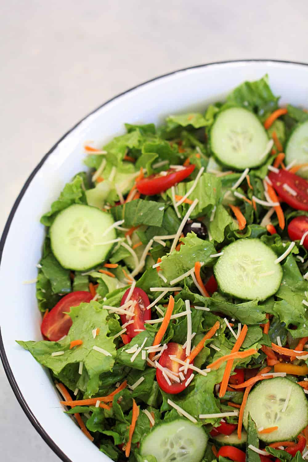 Garden Salad Cups Recipe, Salads