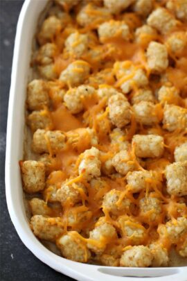 Cowboy Casserole (Tater Tot Casserole)