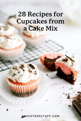 cupcake recipes from cake mix