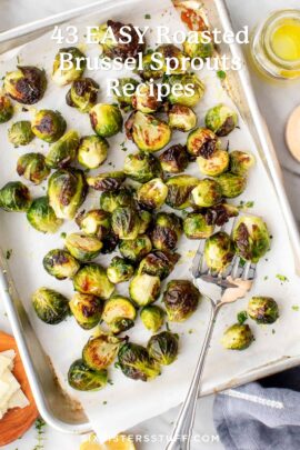 easy roasted brussel sprouts