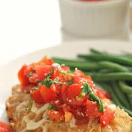 baked bruchetta chicken