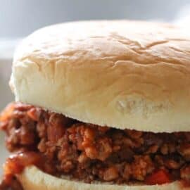 ground turkey sloppy joes