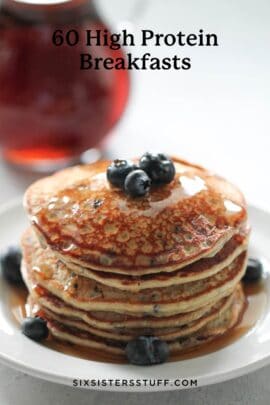 high protein breakfast pancakes