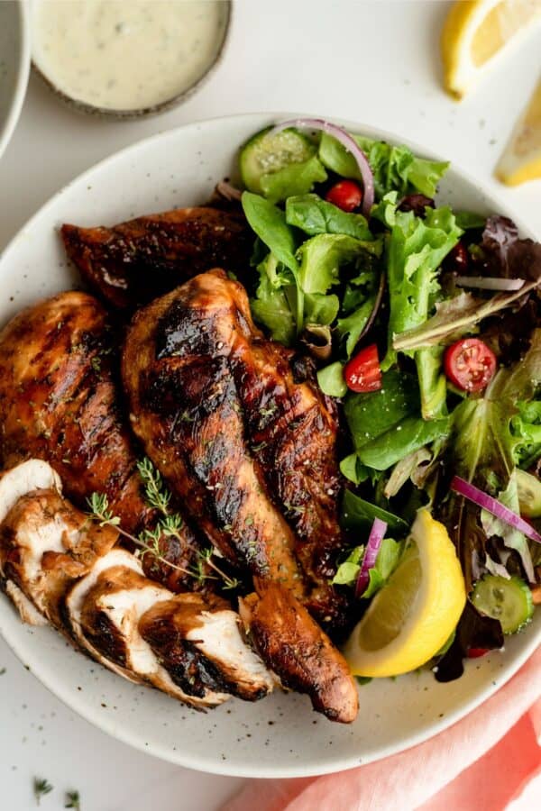 Marinated Root Beer Grilled Chicken Recipe - Six Sisters' Stuff