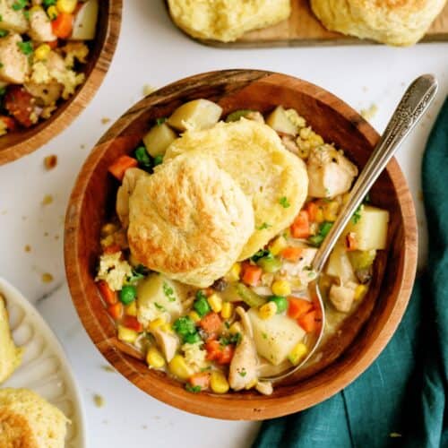 slow cooker chicken pot pie