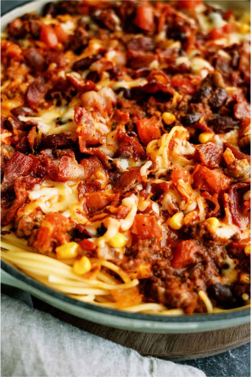 Skillet Cowboy Spaghetti Recipe