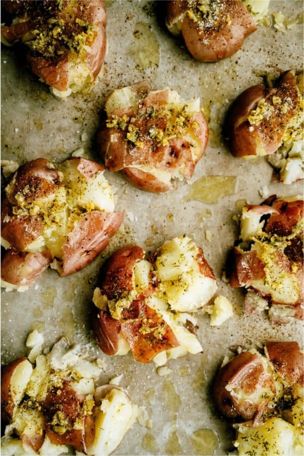 Smashed Italian Red Potatoes Recipe