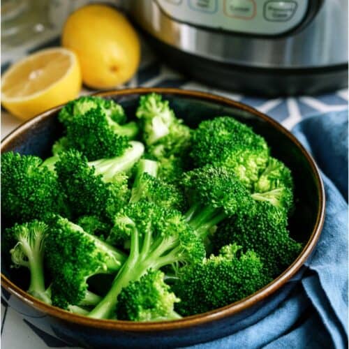 steamed broccoli