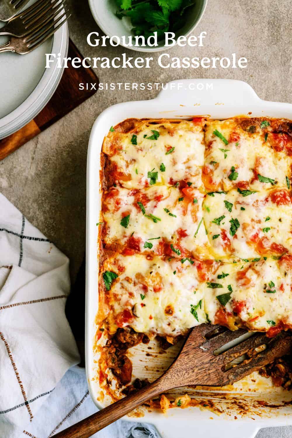 Ground Beef Firecracker Casserole Recipe