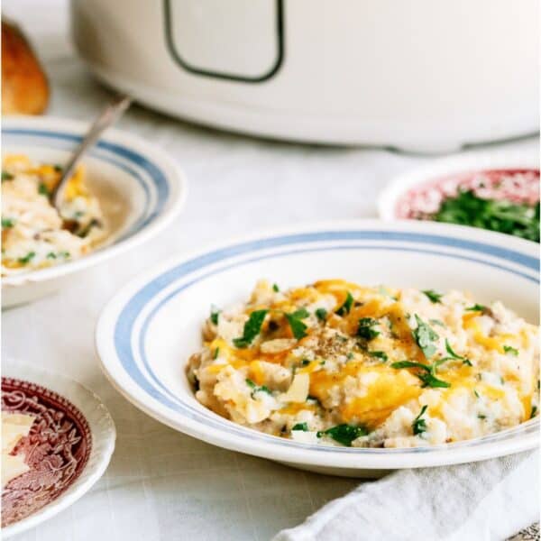 slow cooker parmesan chicken and rice
