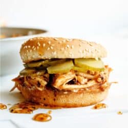 Instant Pot Hot Honey Chicken Sandwich