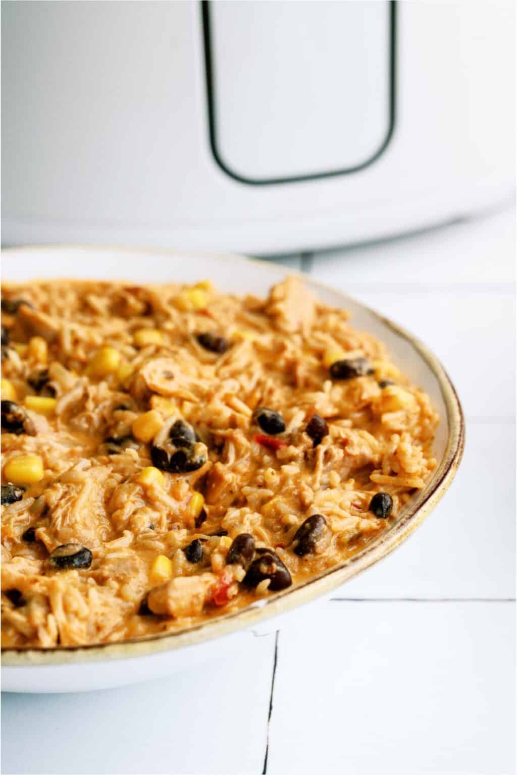 Slow Cooker Southwest Chicken and Rice Recipe -Six Sisters' Stuff