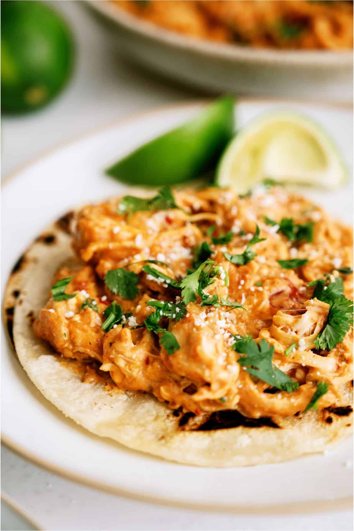 Slow Cooker Queso Chicken