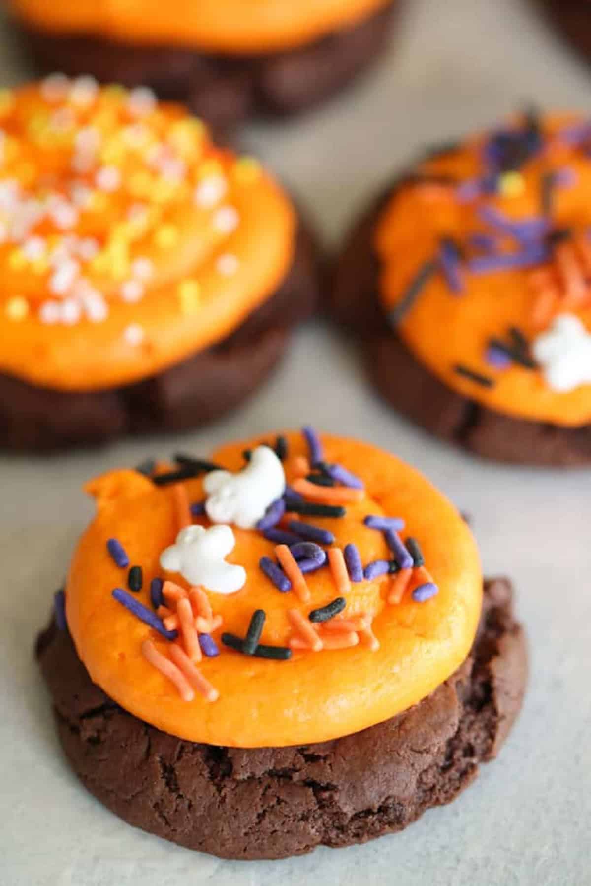 Double Chocolate Cake Cookies