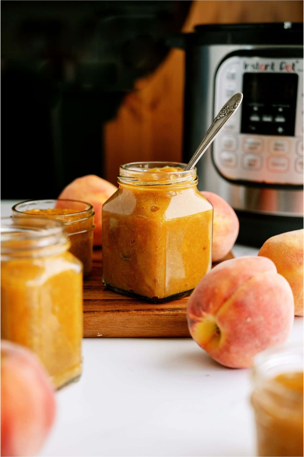 Instant Pot Peach Preserves