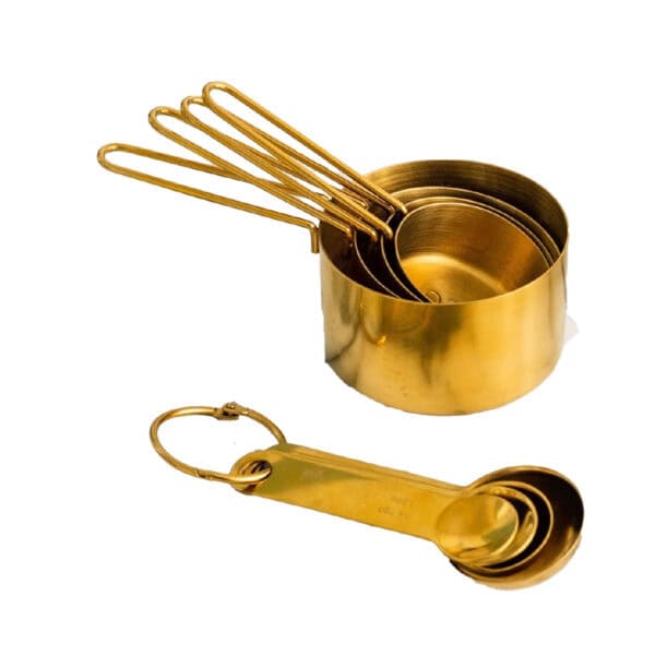 Gold Measuring Cups